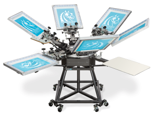 Mach manual screen printing machine
