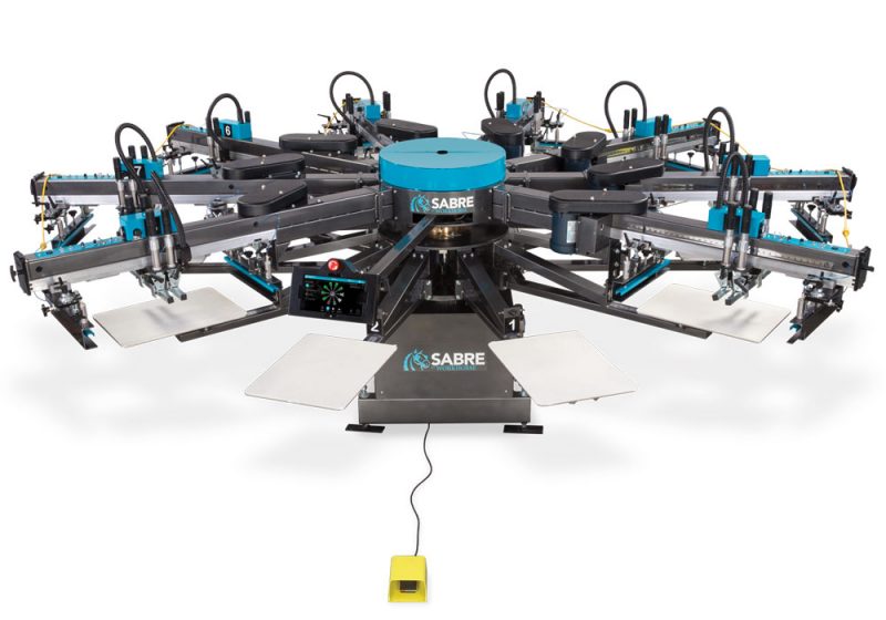 Automatic Screen Printing Machine - The Sabre Series